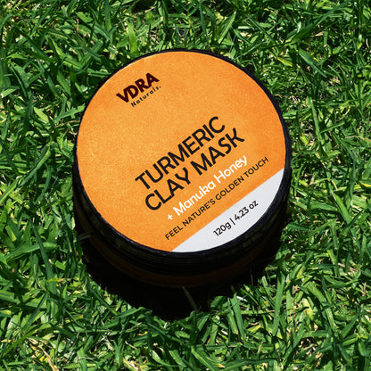 Natural Ayurvedic Exfoliating Turmeric Clay Mask Main Image